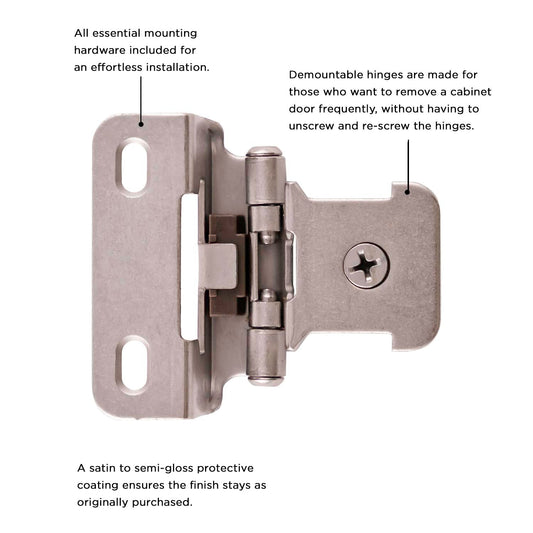 Single Demountable Hinge