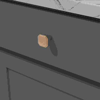 1-5/16 Inch x 1-5/16 Inch Monroe Square Knob