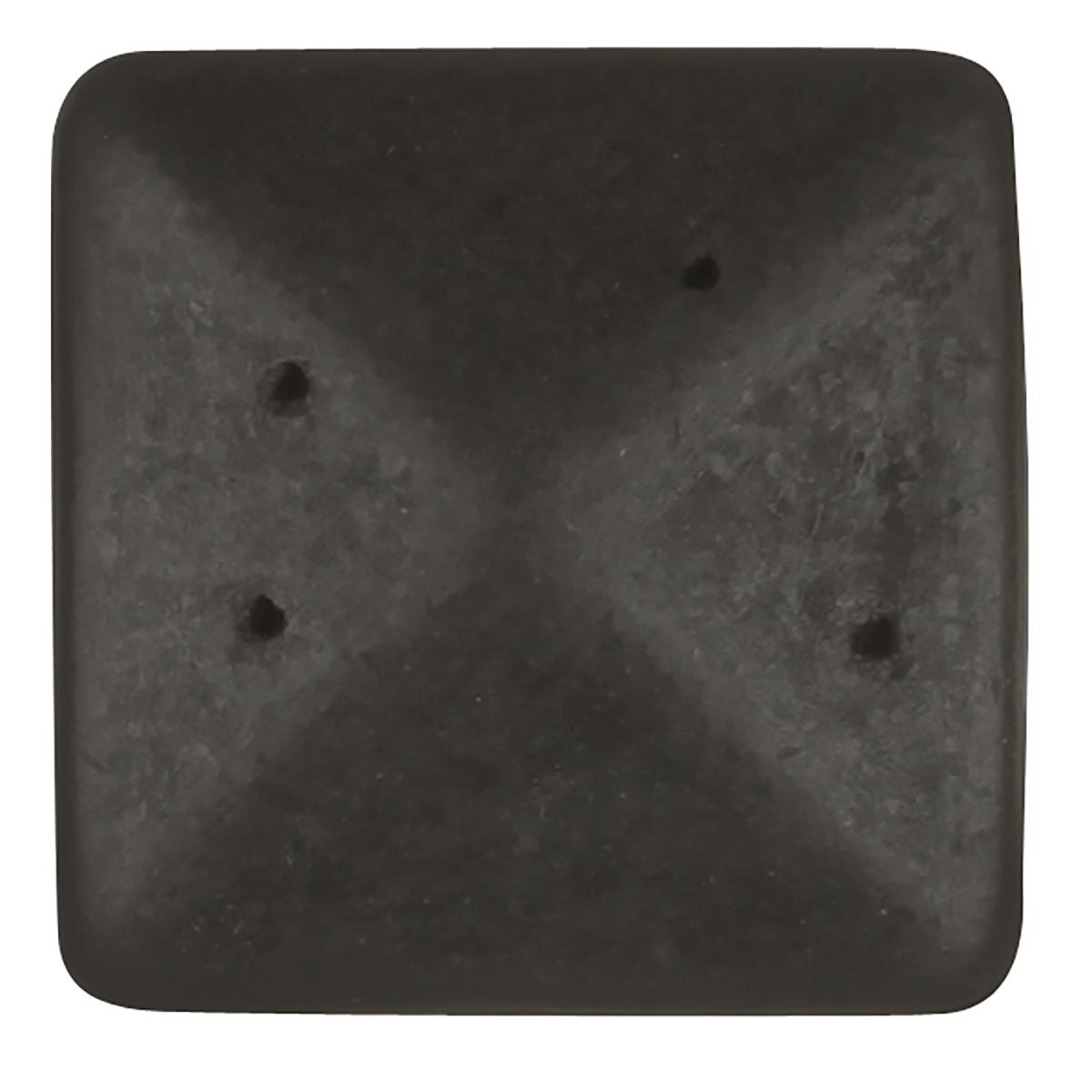 1-1/4 Inch Square Carbonite Knob