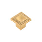 1 Inch Square Bijou Astoria Square Knob