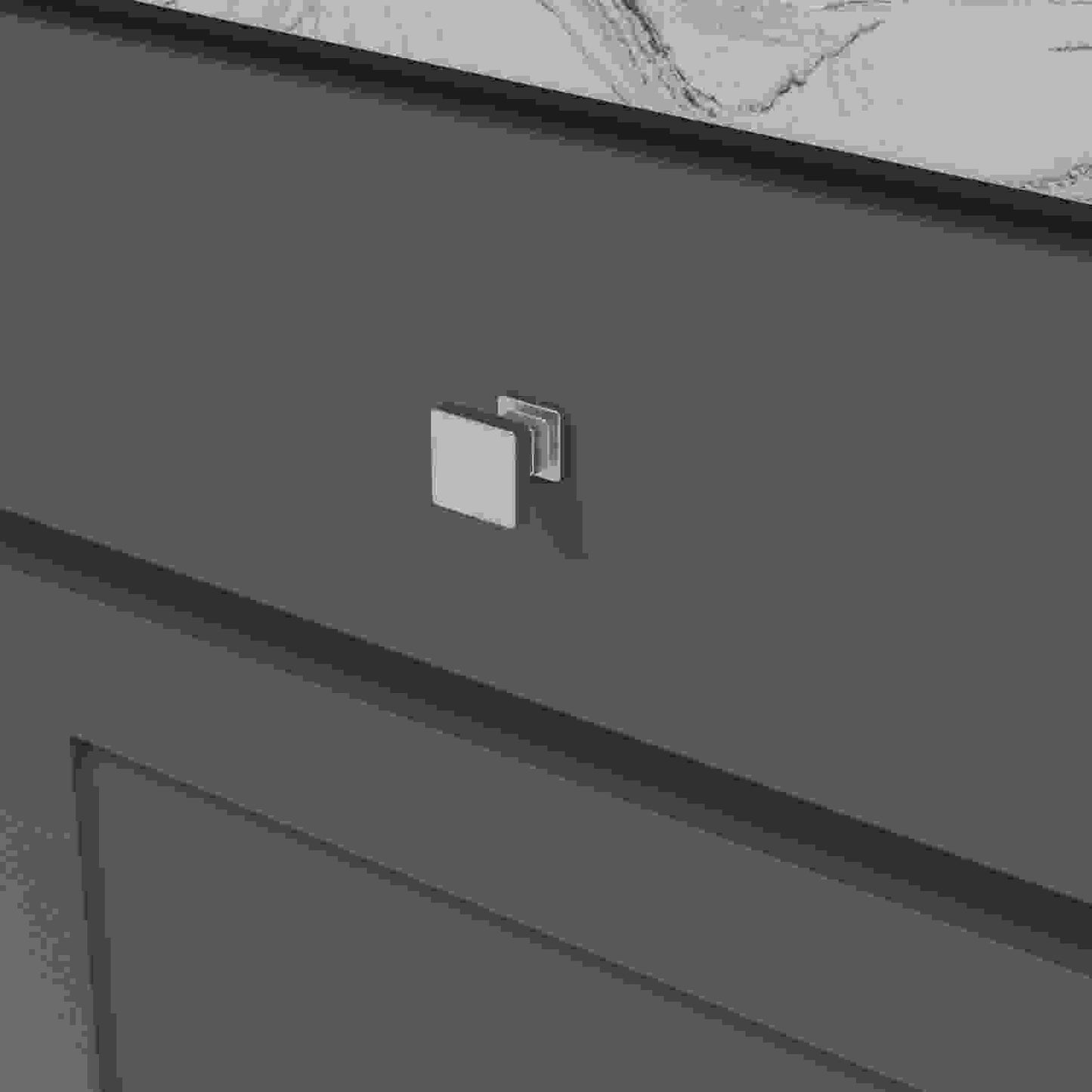 1 Inch Square Brighton Square Knob