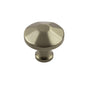 1-3/8 Inch Diameter Facette Round Knob