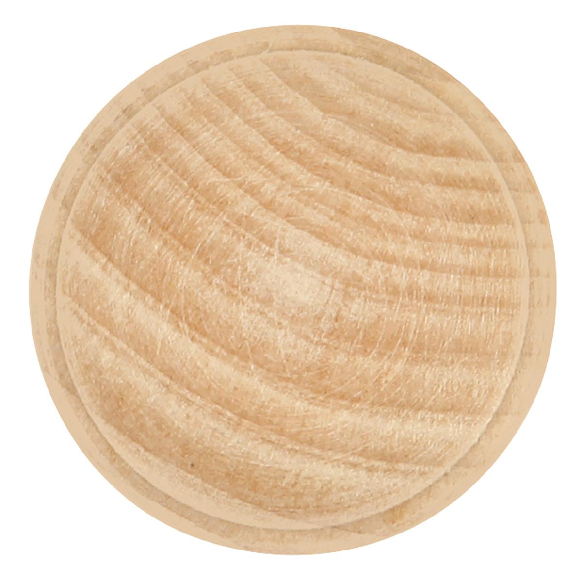 1-1/4 Inch Diameter Natural Woodcraft Knob