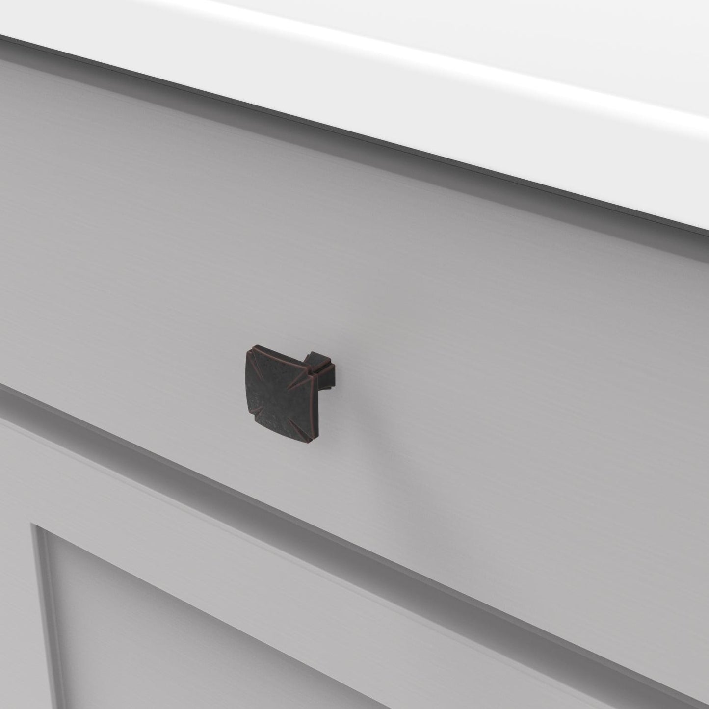 1-3/16 Inch Square Bridges Knob