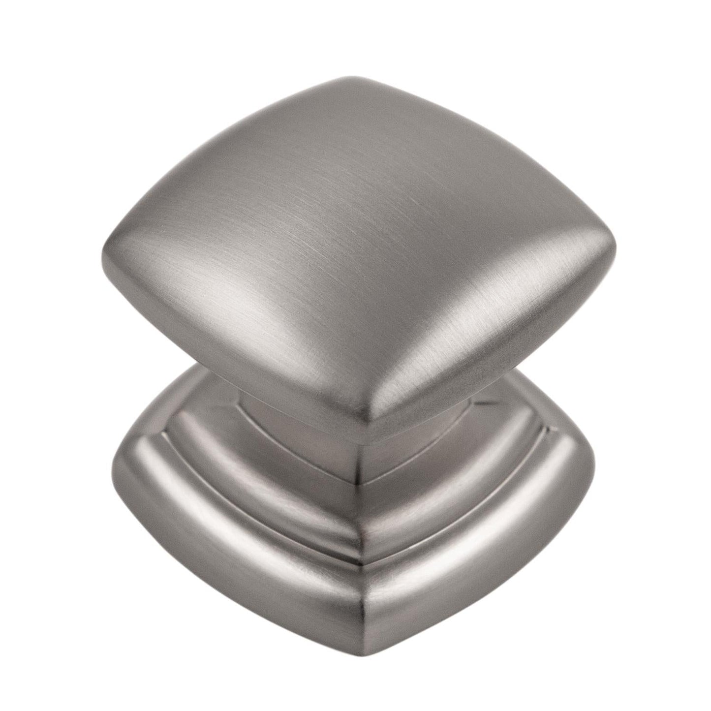 1-1/4 Inch Square Euro-Contemporary Knob