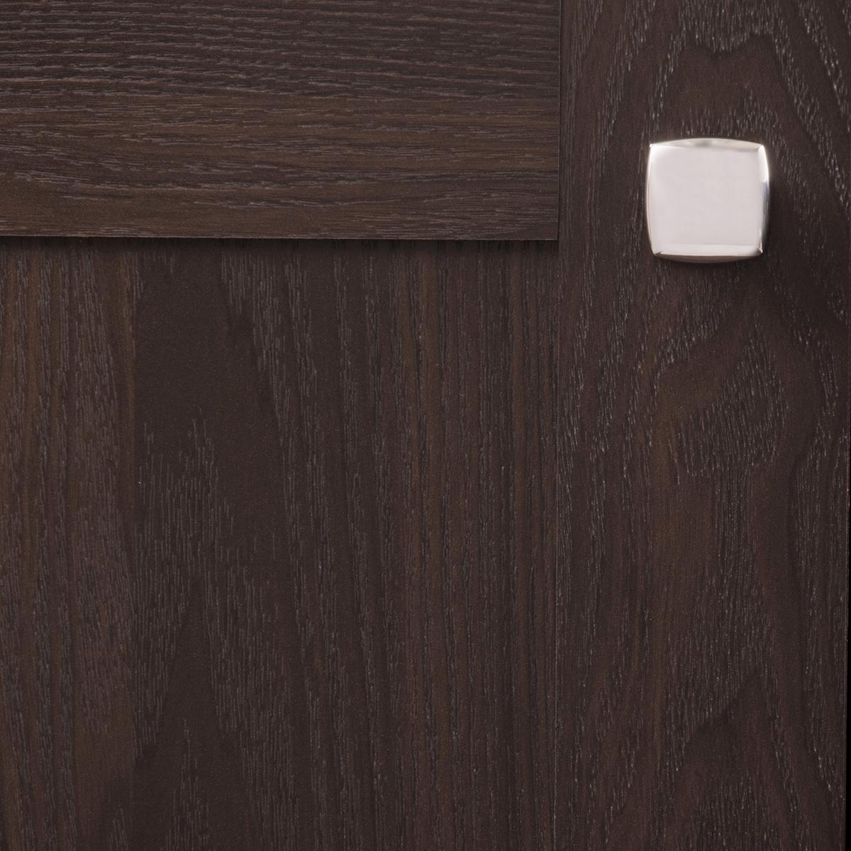 1-1/4 Inch Square Euro-Contemporary Knob