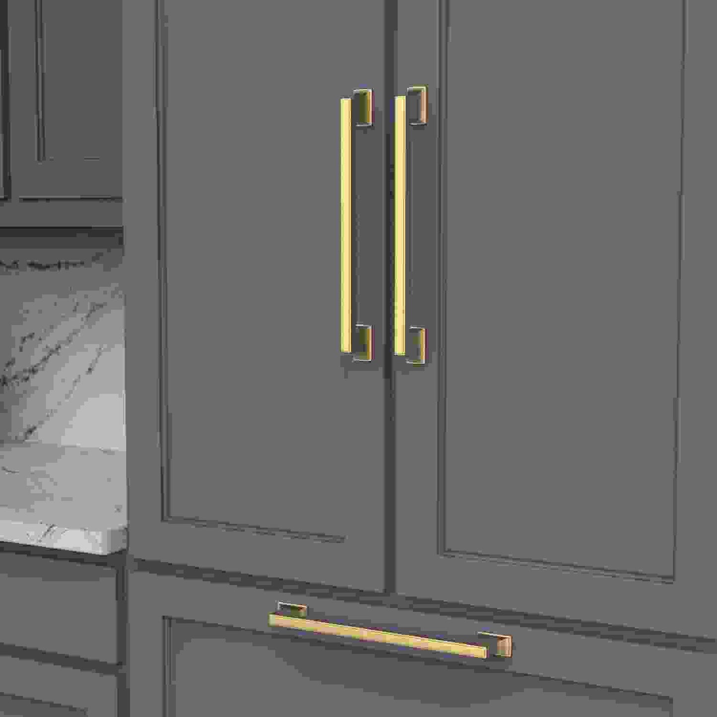 12 Inch Center to Center Brownstone Appliance Pull