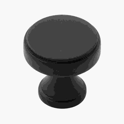 1-1/4 Inch Diameter Brownstone Round Knob