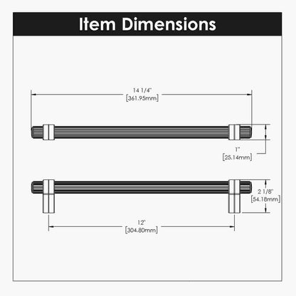 12 Inch Center to Center Sinclaire Appliance Pull