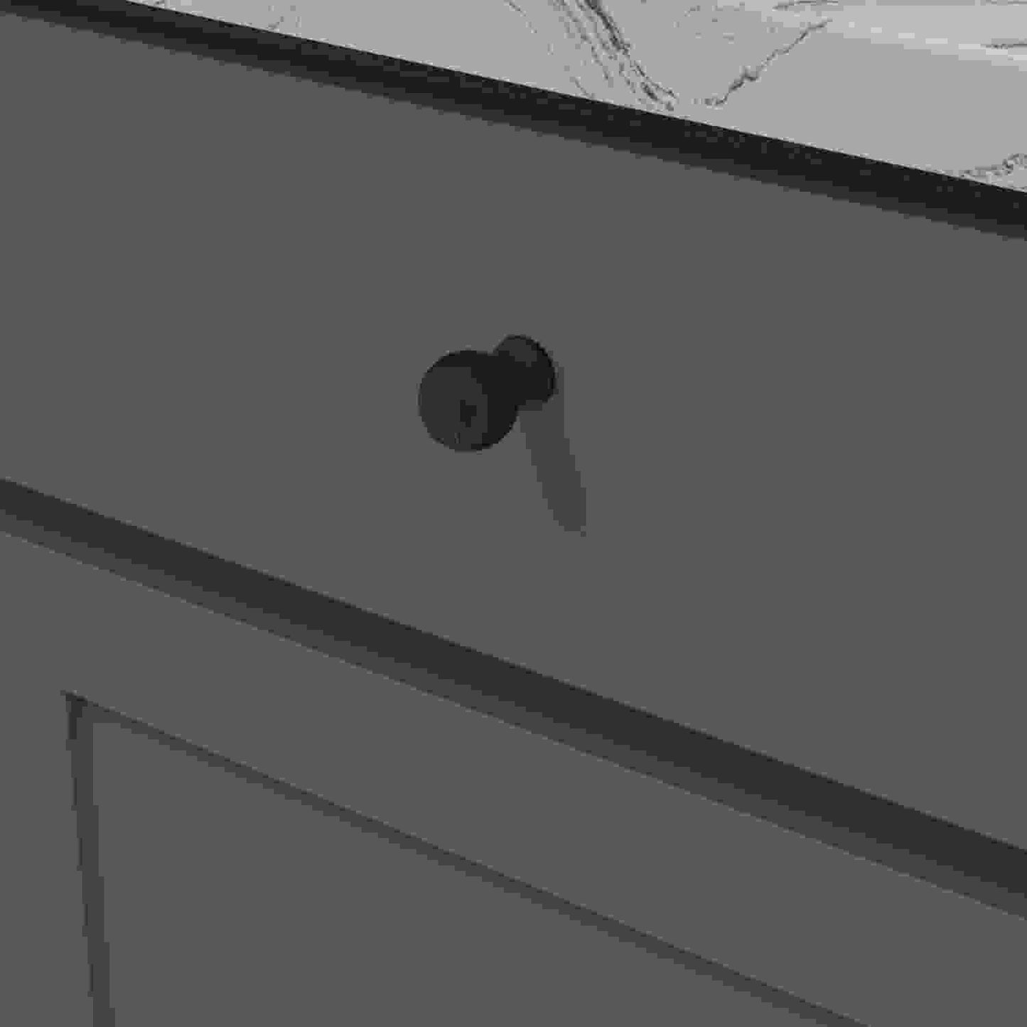 1 Inch Diameter Fuller Round Knob