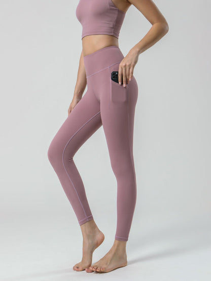 Women's High-Waist Yoga Capri Pants - Double Brushed & Ultra Soft