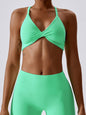 Women's Knotted Suspenders Sports Tight Vest