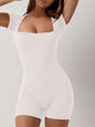 Women's Yoga Jumpsuit Shorts - High Stretch Athletic Wear