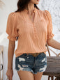 Women's flared half sleeve top