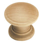 1-1/4 Inch Diameter Natural Woodcraft Knob
