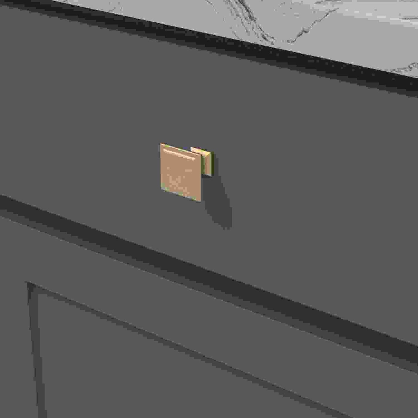 1-1/4 Inch Square Studio II Square Knob