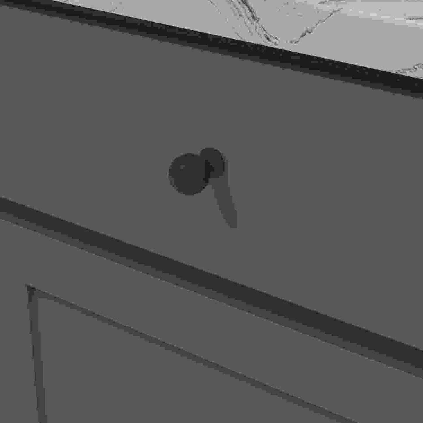 1 Inch Diameter Fuller Round Knob