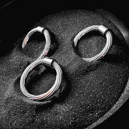 2-7/8 Inch x 2-3/4 Inch Bijou Sybil Ring Pull