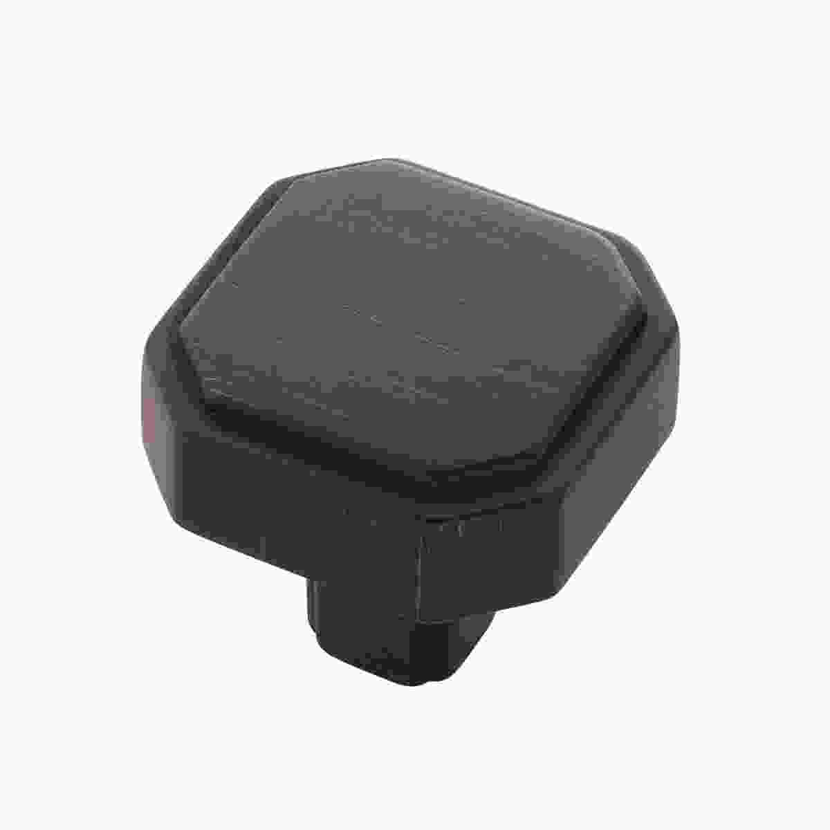 1-5/16 Inch x 1-5/16 Inch Monroe Square Knob