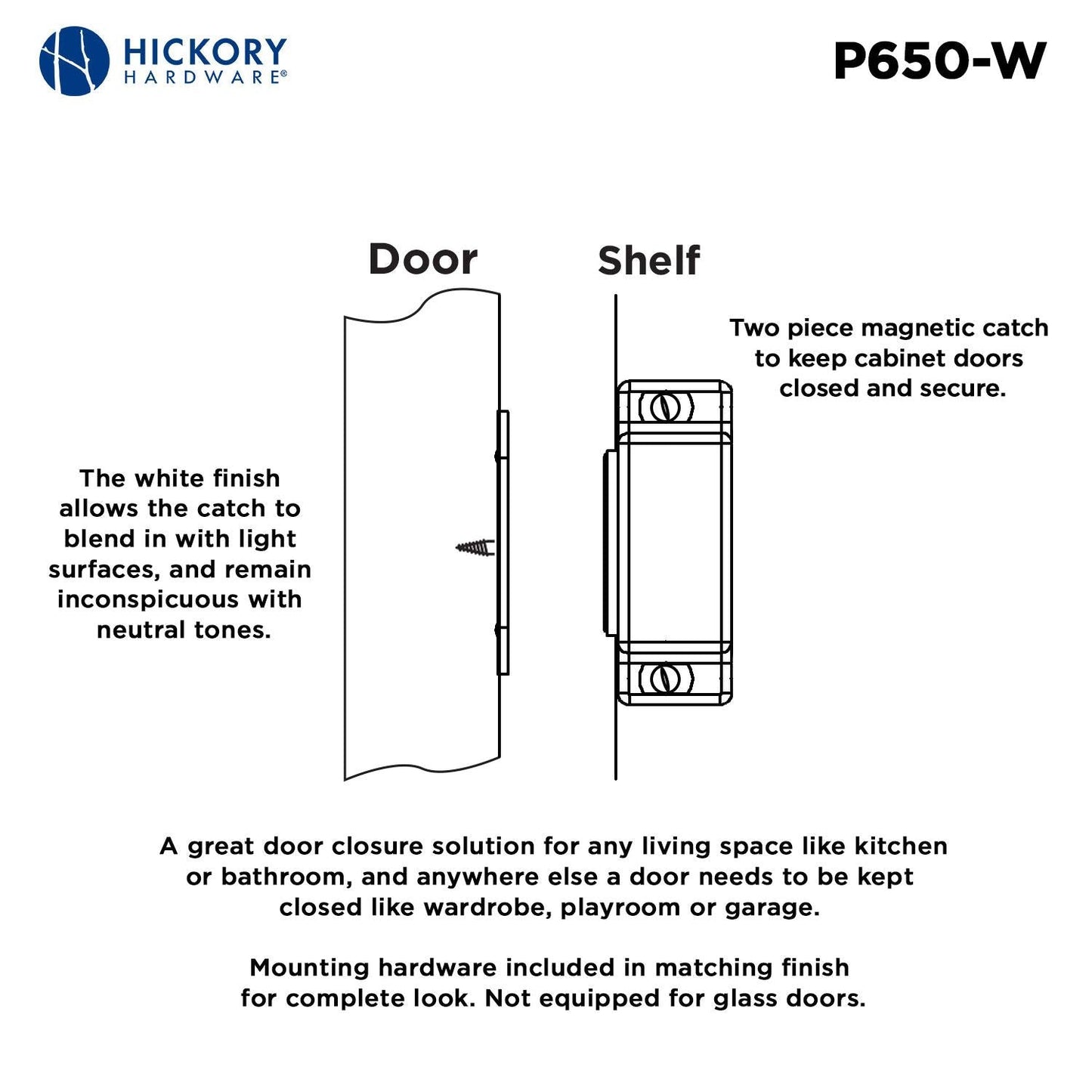 1-7/16 Inch Center to Center Catches