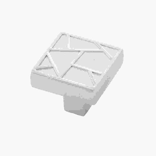 1-3/8 Inch Square Cullet Square Knob