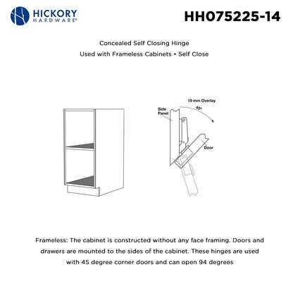 Concealed Self-Closing Hinges