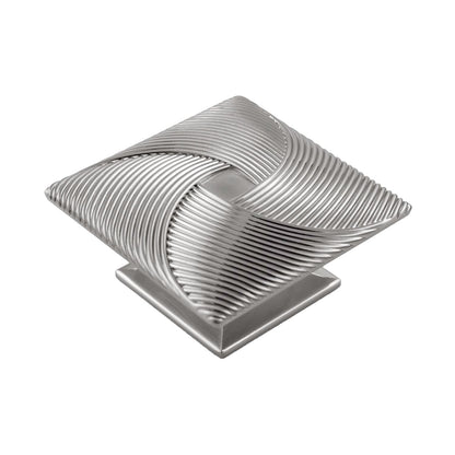 3-1/2 Inch Square Bijou Tempest Square Knob