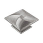 3-1/2 Inch Square Bijou Tempest Square Knob