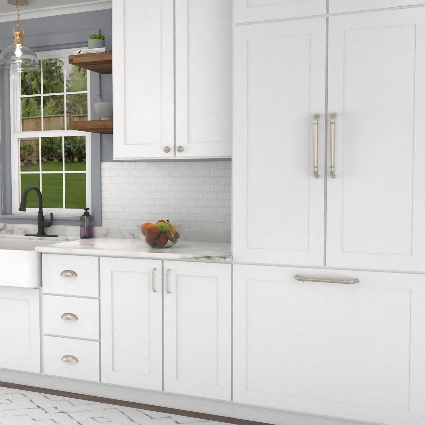 12 Inch Center to Center Cottage Appliance Pull