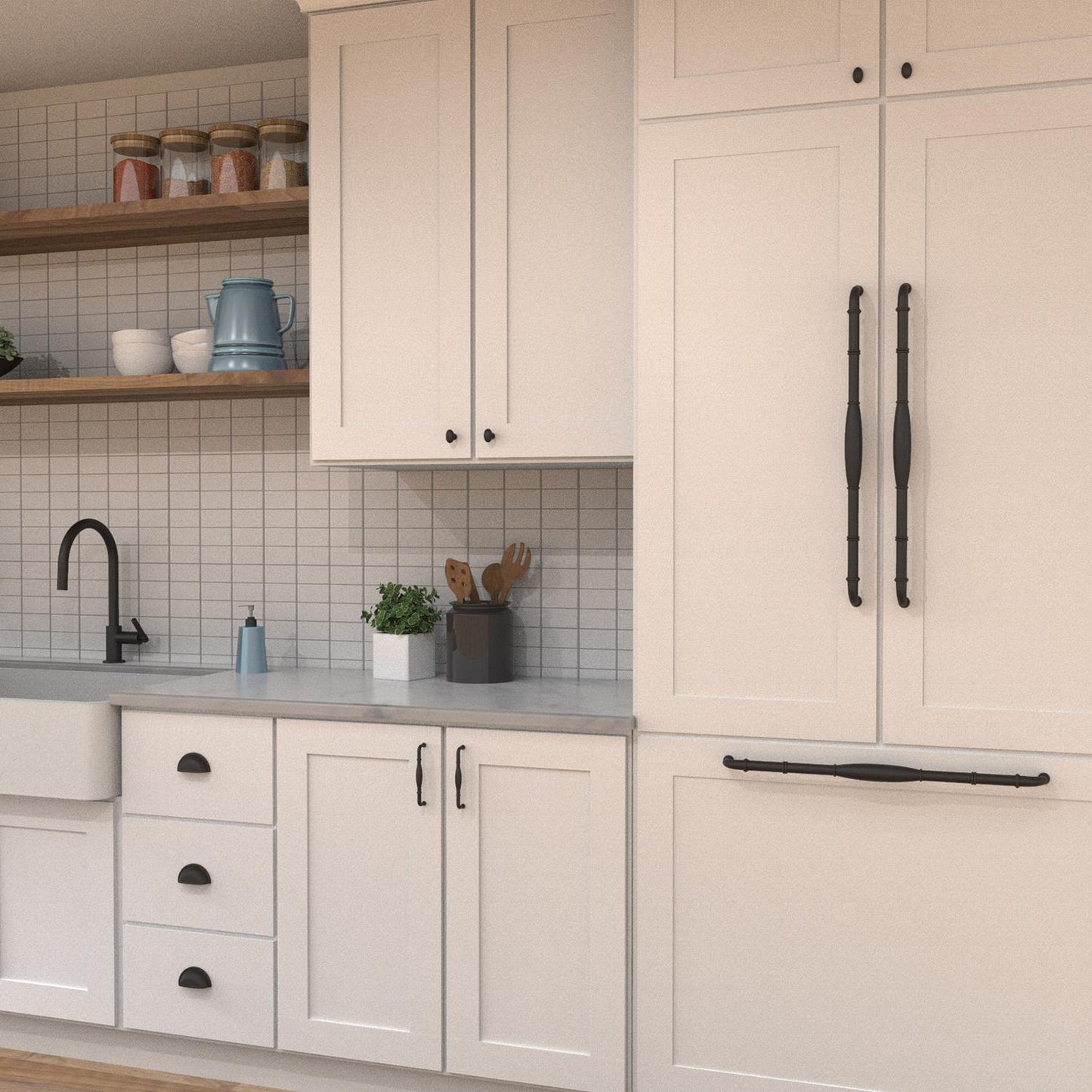24 Inch Center to Center Williamsburg Appliance Pull