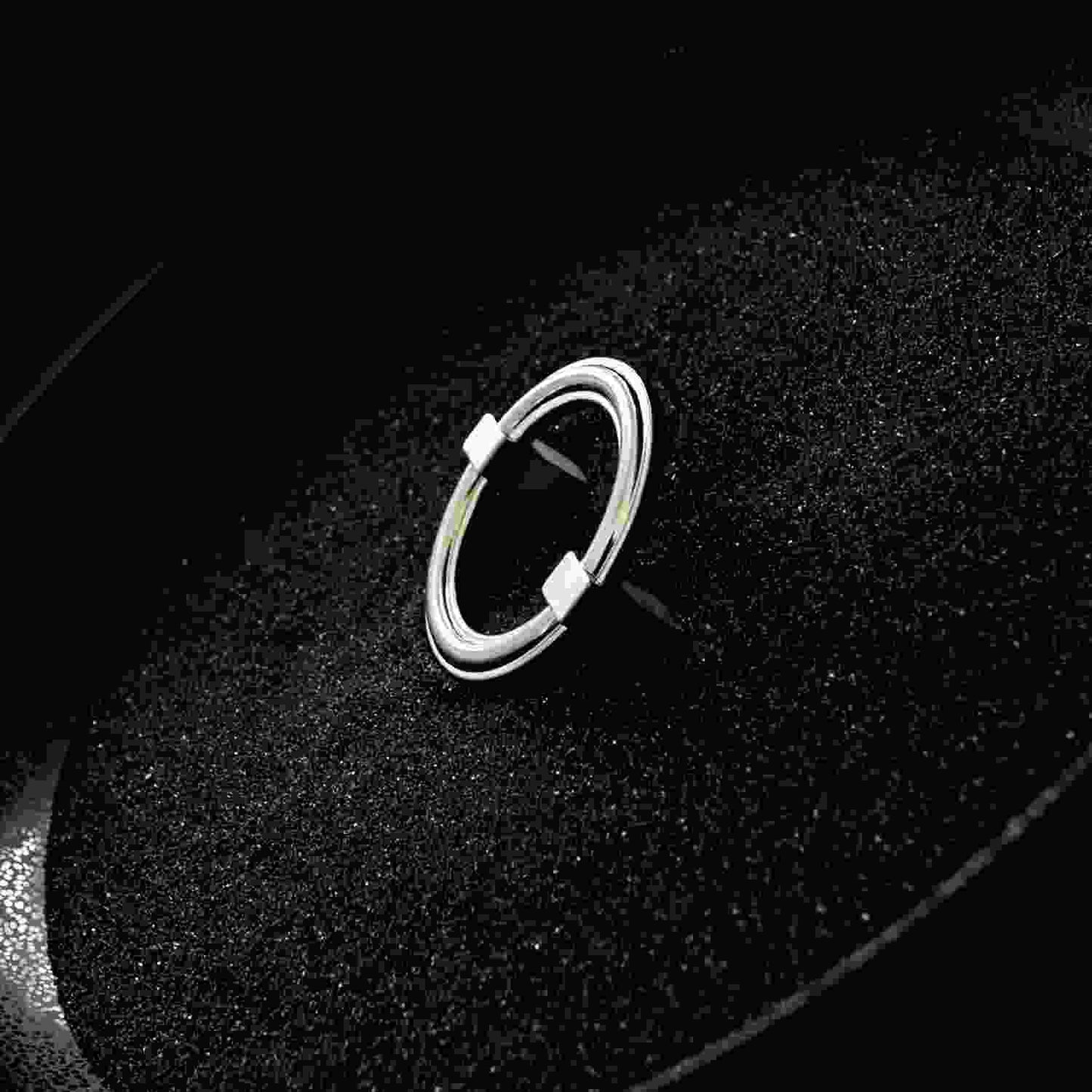 2-1/4 Inch Center to Center Bijou Odette Ring Pull