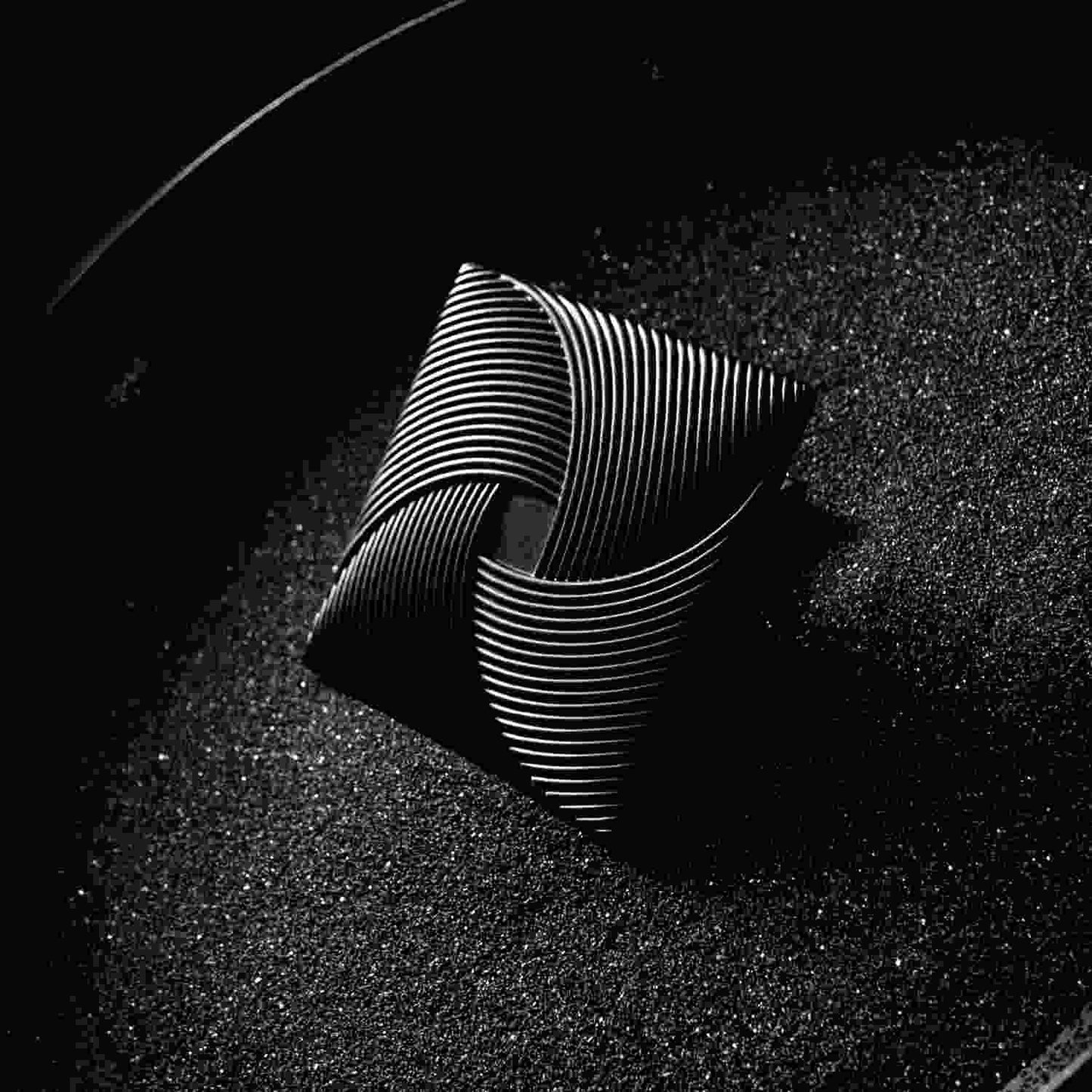 3-1/2 Inch Square Bijou Tempest Square Knob