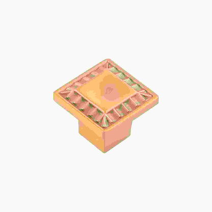 1 Inch Square Bijou Astoria Square Knob