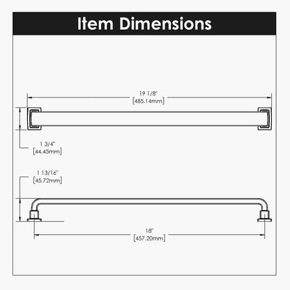 18 Inch Center to Center Brighton Appliance Pull