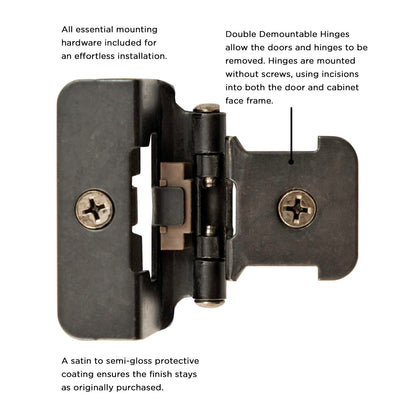 Double Demountable Hinge