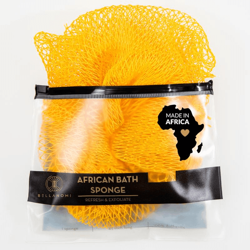 African Net Body Exfoliator & Reusable Bath Sponge