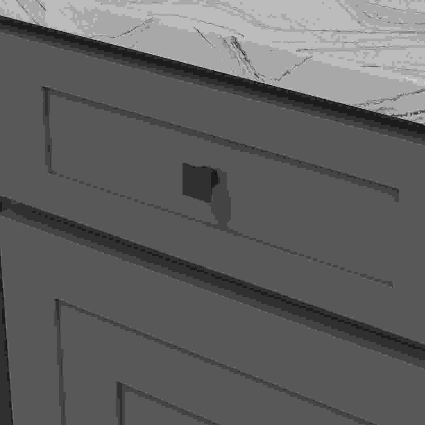 1 Inch Square Bijou Astoria Square Knob