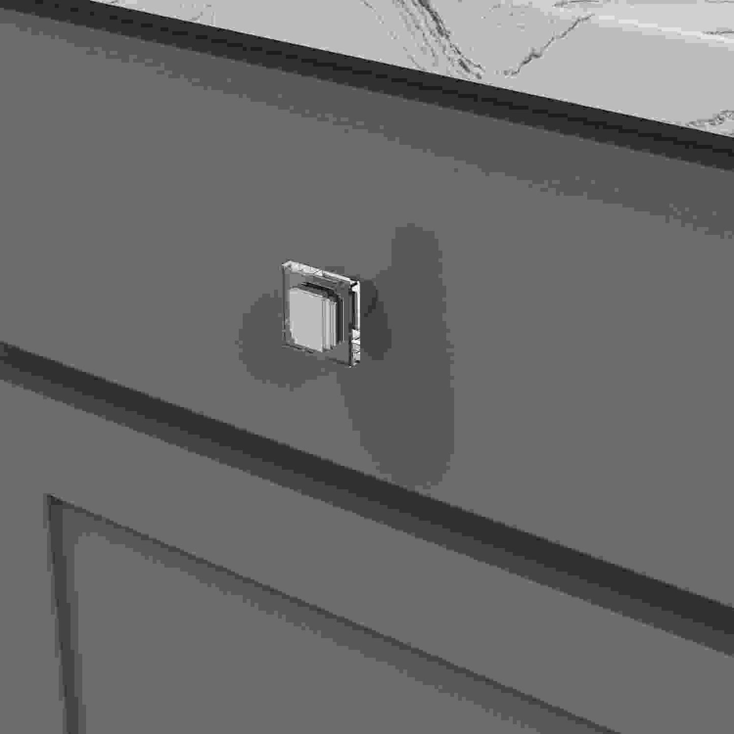 1-1/4 Inch Square Belleclaire Square Knob