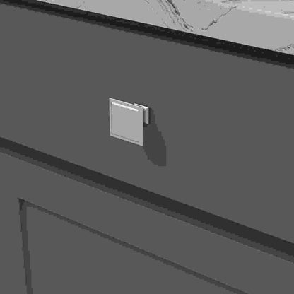 1-1/2 Inch Square Studio II Square Knob