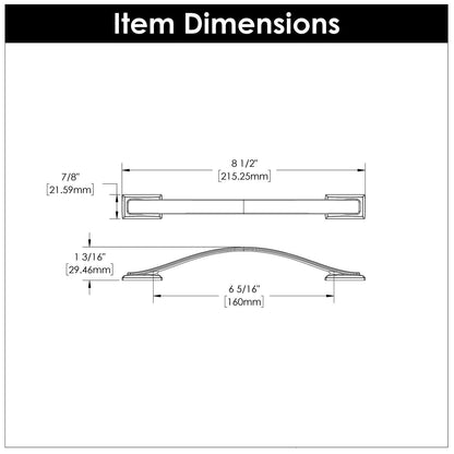 6-5/16 Inch (160mm) Dover Pull
