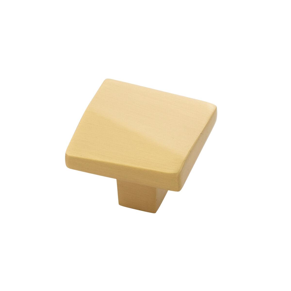 1-3/8 Inch Square Veer Square Knob