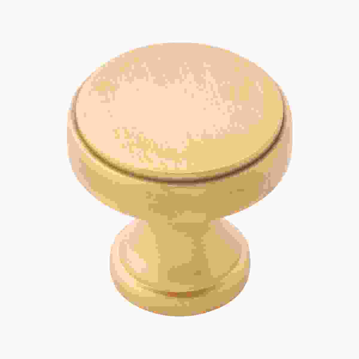 1-1/4 Inch Diameter Brownstone Round Knob
