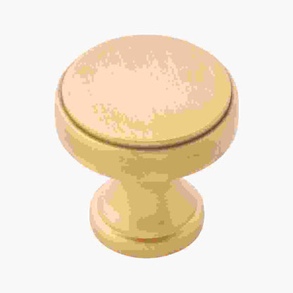1-1/4 Inch Diameter Brownstone Round Knob