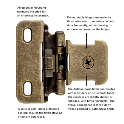 Single Demountable Hinge