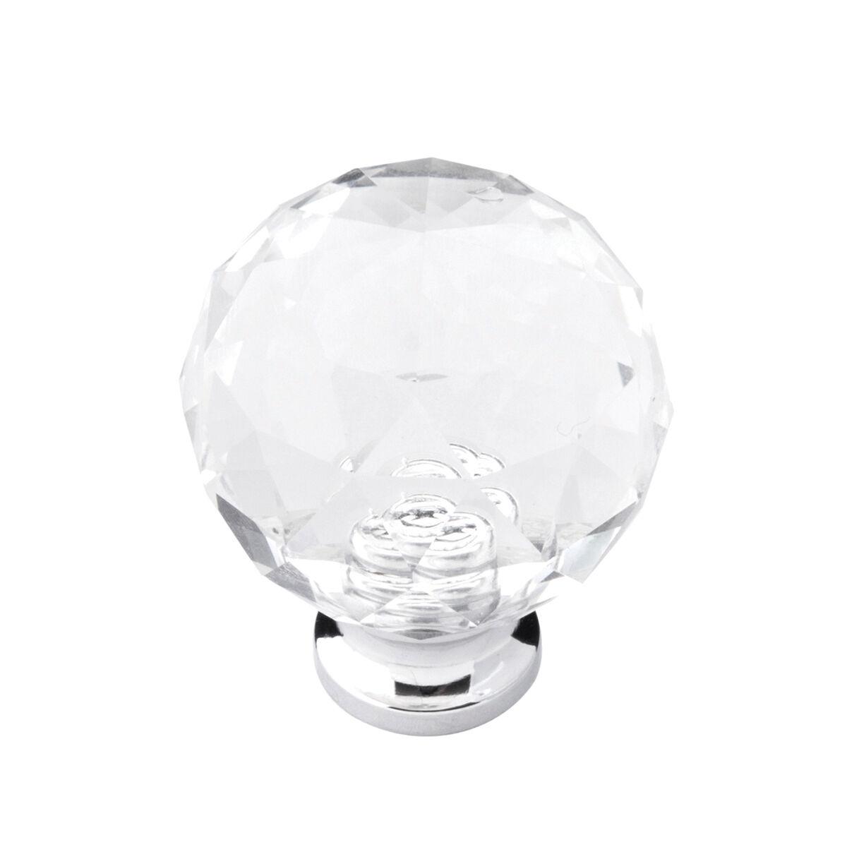 1-1/4 Inch Diameter Luster Round Knob