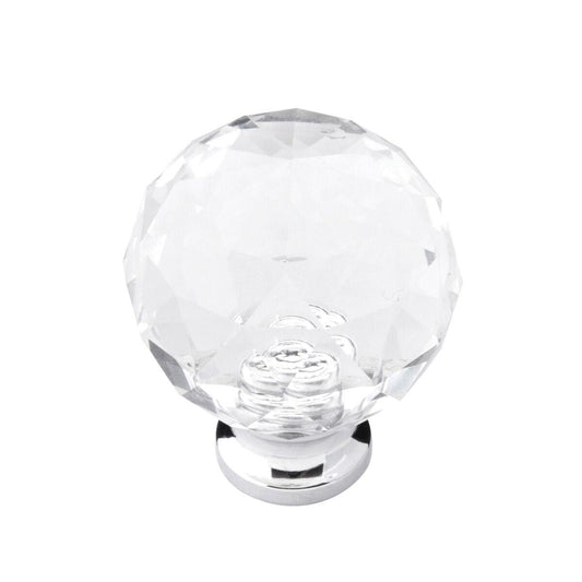 1-1/4 Inch Diameter Luster Round Knob