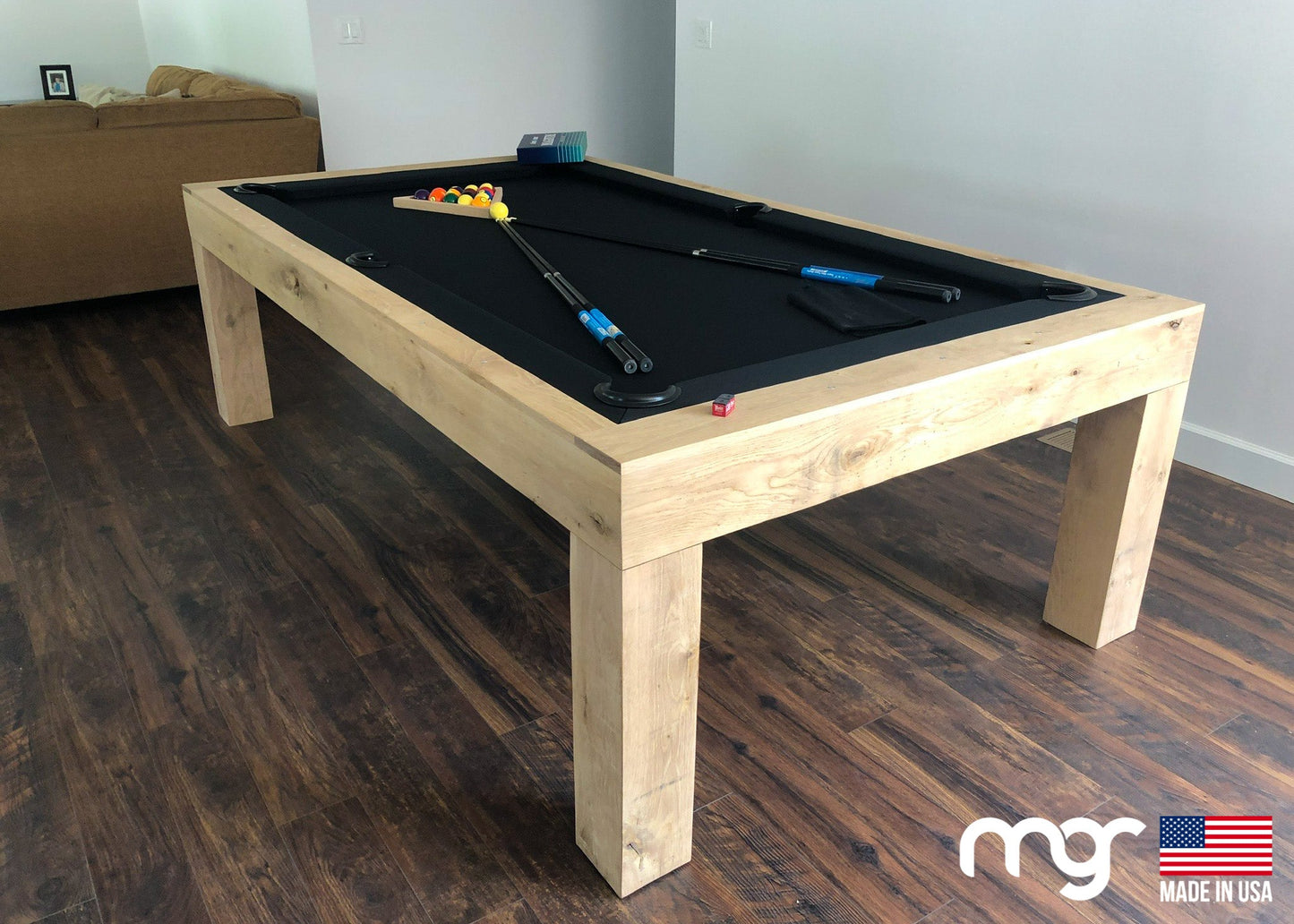 Modern X7 Rustic White Oak with Natural Finish