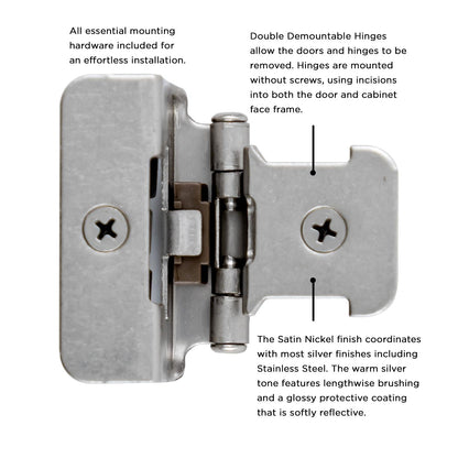 Double Demountable Hinge