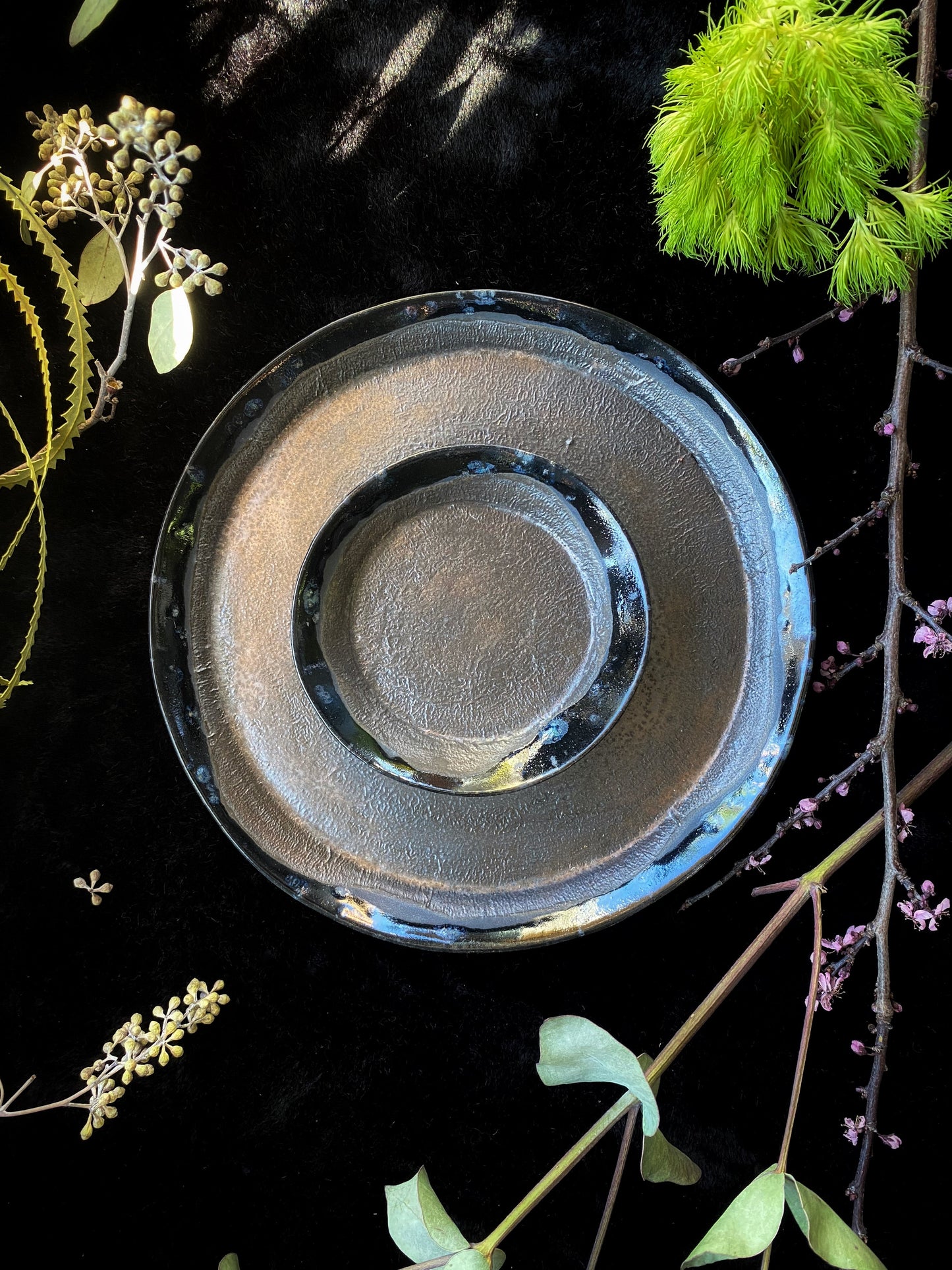 Abalone Luster Glazed (Circular) Plates - Dinnerware