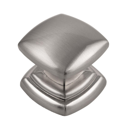 1-1/4 Inch Square Euro-Contemporary Knob